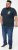 D555 GRAHAM YOSEMITE Chest And Back Printed Crew Neck T-Shirt Navy - T-shirts - T-shirts Homem Tamanhos Grandes