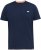 D555 SANDFORD Double Layer On Neck Ribs And Hem Waffle Textured T-Shirt Navy - T-shirts - T-shirts Homem Tamanhos Grandes