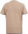 D555 SANDFORD Double Layer On Neck Ribs And Hem Waffle Textured T-Shirt Beige - T-shirts - T-shirts Homem Tamanhos Grandes