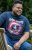 D555 ROGERS Official Captain America Printed T-Shirt Dark Navy - T-shirts - T-shirts Homem Tamanhos Grandes