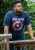 D555 ROGERS Official Captain America Printed T-Shirt Dark Navy - T-shirts - T-shirts Homem Tamanhos Grandes