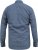 D555 MANGALA Geometric AOP Long Sleeve Shirt With Concealed Button Down Collar Navy - Camisas - Camisas Homem Tamanhos Grandes