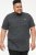 D555 ORSTON Reno Fabric Crew Neck T-Shirt With Chest Embroidery Black Reno - T-shirts - T-shirts Homem Tamanhos Grandes