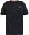 D555 ORSTON Reno Fabric Crew Neck T-Shirt With Chest Embroidery Black Reno - T-shirts - T-shirts Homem Tamanhos Grandes