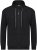 Adamo Athen Hoodie with Zipper Black - Sweatshirts & hoodies - Sweatshirt & Camisolas com Capuz tamanhos grandes