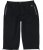 Adamo Oskar Capri Shorts Black - Calças & calções de fato de treino - Calças de Fato de Treino Tamanhos Grandes 