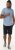 D555 Falmouth 1 Linen Mix Short Sleeve Shirt With Button Down Blue - Camisas - Camisas Homem Tamanhos Grandes