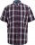 D555 Shields Button Down Collar Short Sleeve Shirt With Pocket Red Check - Camisas - Camisas Homem Tamanhos Grandes