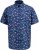 D555 Hartlepool Short Sleeve Vintage Car AOP Stretch Shirt Blue - Camisas - Camisas Homem Tamanhos Grandes