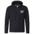 D555 Verlin Couture Full Zip Hoodie Black - Sweatshirts & hoodies - Sweatshirt & Camisolas com Capuz tamanhos grandes