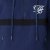 D555 Sergio Half Zip Hoodie Navy - Sweatshirts & hoodies - Sweatshirt & Camisolas com Capuz tamanhos grandes