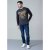 D555 Neill Long Sleeve T-shirt Black - T-shirts - T-shirts Homem Tamanhos Grandes