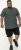 D555 Poole Circle Wave Printed Crew Neck T-shirt Khaki - T-shirts - T-shirts Homem Tamanhos Grandes