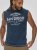 D555 Havant San Diego Printed Sleeveless T-Shirt French Navy - T-shirts - T-shirts Homem Tamanhos Grandes