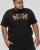 D555 Leamington Tiger Eyes Printed Crew Neck T-shirt Black - T-shirts - T-shirts Homem Tamanhos Grandes