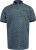 D555 Woolwich AOP Polo Shirt With Ribbed Collar Blue - Pólos - Pólos Tamanhos Grandes Homem