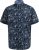 D555 Worthing Surf AOP Short Sleeve Button Down Collar Shirt Navy - Camisas - Camisas Homem Tamanhos Grandes