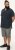 D555 Pontefract Jacquard Linen Mix Short Sleeve Shirt With Button Down Navy - Camisas - Camisas Homem Tamanhos Grandes