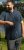 D555 Pontefract Jacquard Linen Mix Short Sleeve Shirt With Button Down Navy - Camisas - Camisas Homem Tamanhos Grandes