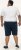 D555 Spalding Elasticated Waist Interlock Shorts Navy - Calças & calções de fato de treino - Calças de Fato de Treino Tamanhos Grandes 