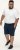D555 Spalding Elasticated Waist Interlock Shorts Navy - Calças & calções de fato de treino - Calças de Fato de Treino Tamanhos Grandes 