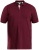 D555 Grant Polo Shirt Maroon - Pólos - Pólos Tamanhos Grandes Homem