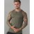 D555 Fabio Tanktop Khaki - T-shirts - T-shirts Homem Tamanhos Grandes