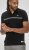 D555 Stafford Cut And Sew Embroidery Stripe Short Sleeve Polo Black - Pólos - Pólos Tamanhos Grandes Homem