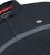 D555 Stafford Cut And Sew Embroidery Stripe Short Sleeve Polo Black - Pólos - Pólos Tamanhos Grandes Homem