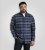 D555 Shrewsbury Long Sleeve with Chest Pocket Blue/Navy Check TALL SIZES - ROUPAS DE HOMEM MT-6XLT - Tamanhos-Tall Homem