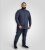 D555 Middlesbrough Long Sleeve AOP Micro Blue Shirt Navy - Camisas - Camisas Homem Tamanhos Grandes