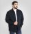D555 Cleveley Long Sleeve Heavy Shacket Overshirt Navy - Camisas - Camisas Homem Tamanhos Grandes