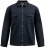 D555 Cleveley Long Sleeve Heavy Shacket Overshirt Navy - Camisas - Camisas Homem Tamanhos Grandes