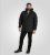 D555 Wolverhampton Quilted Padded Jacket with Hood Black - Casacos - Casacos Homem Tamanhos Grandes