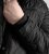 D555 Harborough Quilted Jacket with Corduroy Collar Black - Casacos - Casacos Homem Tamanhos Grandes