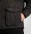 D555 Harborough Quilted Jacket with Corduroy Collar Black - Casacos - Casacos Homem Tamanhos Grandes