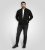 D555 Enrique Casaco De Chenille Tricotado Com Fecho Preto - Sweatshirts & hoodies - Sweatshirt & Camisolas com Capuz tamanhos grandes