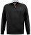 D555 Russel Fleece Sweatshirt with Chest Embroidery Black - Sweatshirts & hoodies - Sweatshirt & Camisolas com Capuz tamanhos grandes
