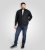 D555 Gillingham Casaco Tricotado Com Fecho E Forro Azul-Marinho - Sweatshirts & hoodies - Sweatshirt & Camisolas com Capuz tamanhos grandes