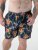 D555 Dawson AO Calções de Banho com Padrão Havaiano Azul-Marinho - Roupa Interior & natação - Roupa interior Homem Tamanhos Grandes
