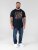 D555 Otto Official Pink Floyd 50th Anniversary T-shirt com Estampa Azul-Marinho - T-shirts - T-shirts Homem Tamanhos Grandes