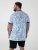 D555 Shoreham AO T-shirt com Estampa Venice Beach Azul - T-shirts - T-shirts Homem Tamanhos Grandes