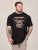 D555 Perkins T-shirt estampada Preto - T-shirts - T-shirts Homem Tamanhos Grandes