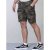 D555 Marty Camo Shorts Green - Calções - Calções Homem Tamanhos Grandes