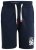 D555 Lindon Jersey Shorts Navy - Calças & calções de fato de treino - Calças de Fato de Treino Tamanhos Grandes 