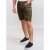 D555 Gilbert Stretch Shorts Khaki - Calções - Calções Homem Tamanhos Grandes