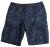 D555 Panther Hawaiian Leaf Ao Print Stretch Chino Shorts - Calções - Calções Homem Tamanhos Grandes