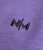 Nora Mikken AGNES Crop Top Purple - T-shirts - 