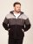 D555 Fitzgerald Zip Through Hoody With Cut & Sew Panels Preto - Sweatshirts & hoodies - Sweatshirt & Camisolas com Capuz tamanhos grandes