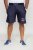 D555 HARLOW Jersey Shorts Denim Marl - Calças & calções de fato de treino - Calças de Fato de Treino Tamanhos Grandes 